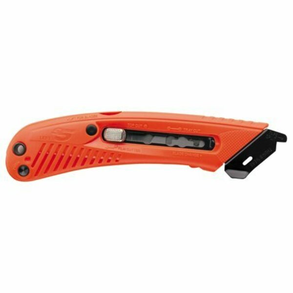 Bsc Preferred S5 3-in-1 Safety Cutter Utility Knife - Left Handed, 12PK KN125